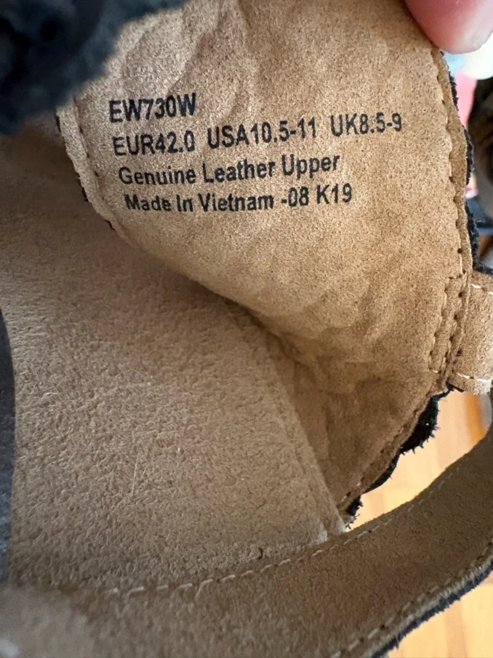 Aetrex leather straps